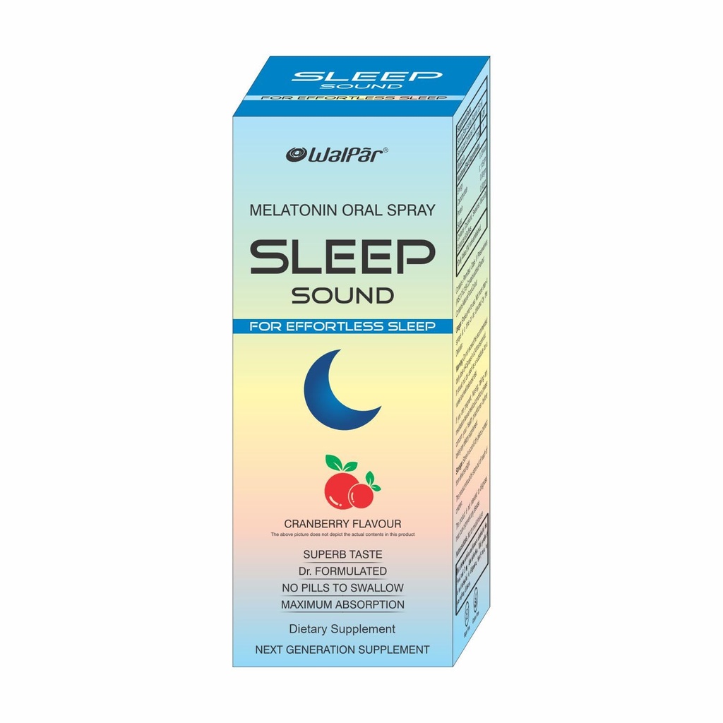 Orale slaapspray supplement (30 ml) - Cranberry Flavored Slaaphulp Spray 