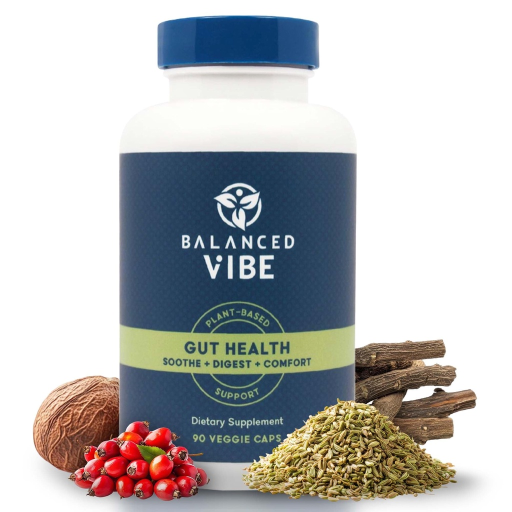 Uitgebalanceerde vibe Biologische Gut Health Supplement 