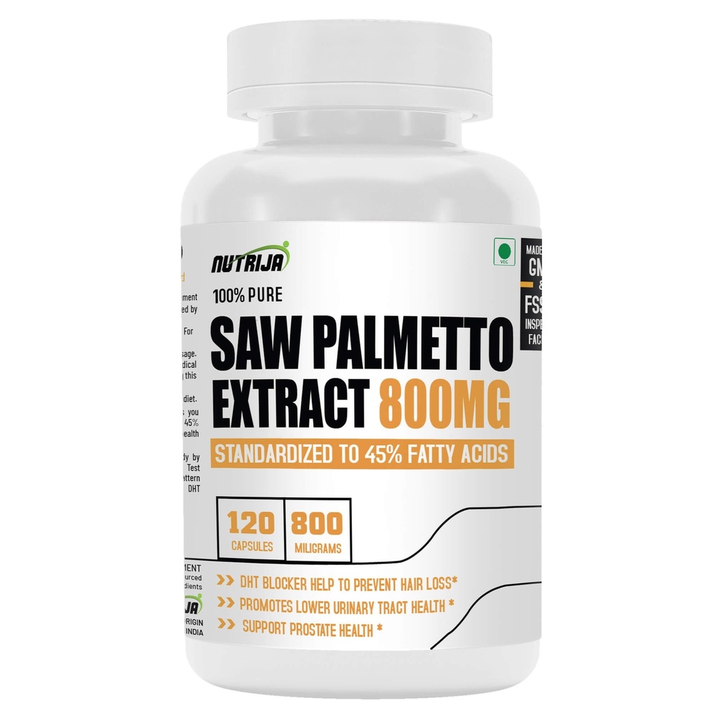 Extrait de palmier de scie 800MG (120 capsules)