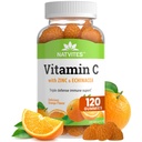 Vitamine C en zink Gummies voor volwassenen met Echinacea en Rose Hips 