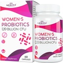 Negima Menopauze supplementen voor vrouwen, 120 miljard CFU Probiotica voor vrouwen, 13-in-1 kruiden & botanische complex, voor menopauze - 60 caps