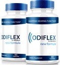 NutraRize (2 Pack) Odiflex Capsules, Premium Ear Health Formula, All-Natural Supplement to Protect The Inner Ear, Official Hearing Support Pillen, Odi Flex Reviews (120 Capsules)