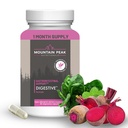 Mountain Peak Nutritionals Digestieve enzymen en probiotica voor Gut Health & Bloating Relief - Advanced Digestie Supplement w/12 Strain Probiotic Blend & Betaine HCl (90 Vegetarische Capsules)