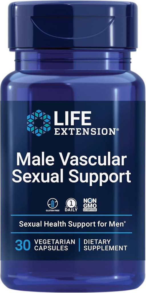 Levensverlenging Mannelijke Vasculaire Seksuele Ondersteuning, Zwarte Gember, Kaempferia parviflora, Mannelijke Seksuele Gezondheid, Seksuele Functie, Glutenvrije, Niet-GGO, 1-Daily, 30 Vegetarische Capsules