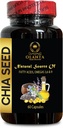 chia Seeds Extract - CHIA Seed - Energy Booster, antioxidant Vitamines Supplementen, chia Seeds Omega 3 en vezels, chia Seeds superfood salvia hispanica - 1 Bottle 60 Softgels