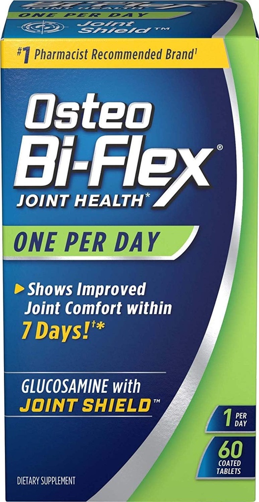 Osteo Bi-Flex 1 per dag, 60 gecoate tabletten (verpakking van 3)
