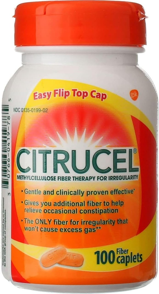 CITRUCEL Caplets Size 100ct Cirucel Caplets 100ct
