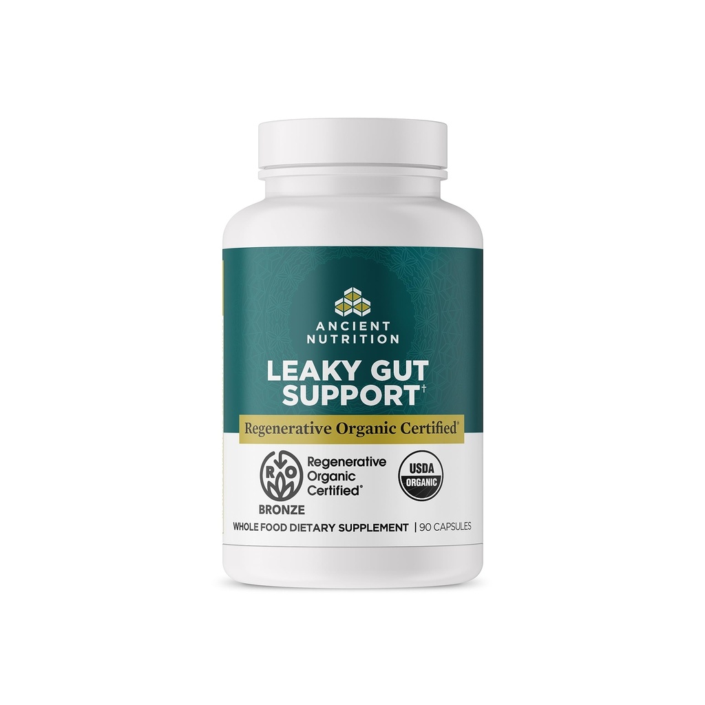 Oude voeding Gut Health Supplement, regeneratieve biologische Certified Leaky Gut Capsules, samengesteld met Lion