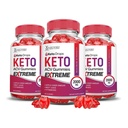 Justified Laboratories Keto Drops Keto ACV Gummies Extreme (2000 mg) - 60 Count, Pack of 3 - Formulated with Apple Cider Vinegar, Folate & Vitamin B12 - Non-GMO, Vegan, Gluten Free - 90 Servings