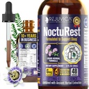 NoctuRest Natural Sleep-Aid met Valeriaan en Melatonine - All-Natural Liquid Formula for 2X Absorptie - Magnesium, L-Theanine & Meer