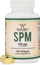 SPM Max (Specialized Pro-Resolving Mediators) 120 Softgels, 500mg (Alleen product gestandaardiseerde en derde partij getest om actieve SPM's te bevatten, Controleer het supplement Fact Panel) door dubbelhout