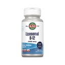 KAL Vitamine liposomique B12 2500 mcg, Haute absorption, Technologie liposomique, Soutien énergétique cellulaire, Capsules végétaliennes, Sans gluten, Fabriqué sans soja, 30 portions
