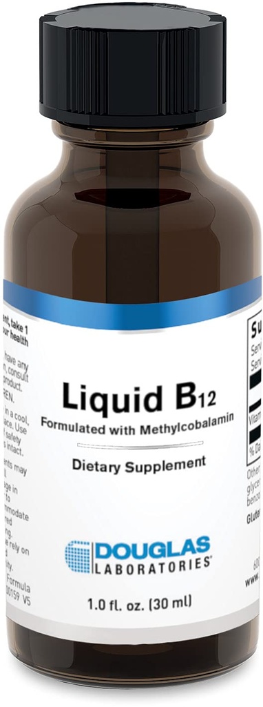 Laboratoires Douglas Liquide B12 (formulé avec de la méthylcobalamine)