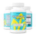 SMARTGROW 5-in-1 Bevorderen van sterke botten Oog- & gezondheid Calcium, vitamine D3, Aminozuren Slaaphulp, Immune Support, Hersen- & Ooggezondheid 90 Capsules