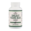 Shilajit Pure Himalayan Capsules (20% supplément d'acide fulvic) 1000mg d'extrait de Shilajit authentique par portion, 120 Compte (haut dans les minéraux traces, pas de remplissage) par Double Wood