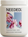 Behoefte. Vanille Multivitamine Poeder met Choline voor Prenatale, Zwangerschap, Borstvoeding, Postpartum 