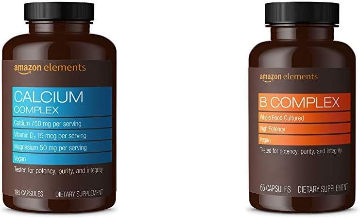 Elementen Calciumcomplex met vitamine D en elementen B complex