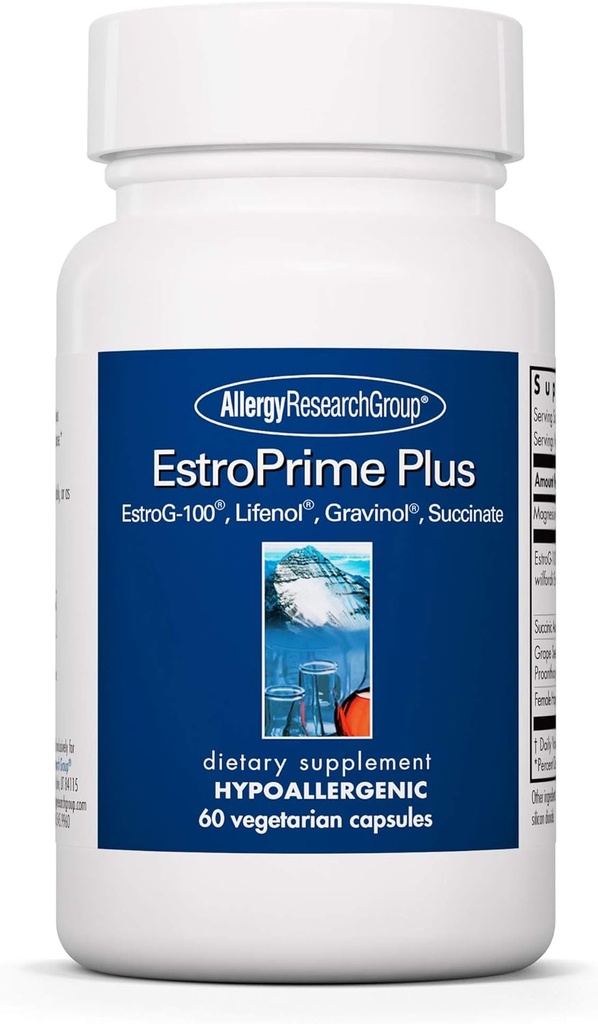 Allergy Research Group Flashes No More Supplement - Menopauze Support for Women, Estrogen, Menopauze Relief, for Hot Flashes & Night Sweats - 60 Tellen