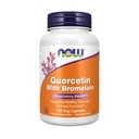 NOW Foods Supplements, Quercetine with Bromelain, Balanced Immune System*, 120 Veg Capsules