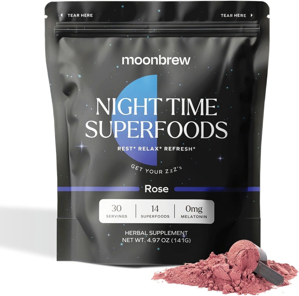 MoonBrew Magnesium slaapthee: natuurlijke melatonine-vrije slaaphulp 