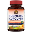 Vitalitown Turmeric Curcumin Root + Black Pepper, 1800MG, India Gegroeid, 95% Gestandaardiseerde Curcuminoïden, Ultra Potency, 2000% Absorptie, Geen Lood of Gluten, Veganistische Ondersteuning, 90 ct