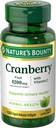 Nature's Bounty Cranberry Fruit Softgels 4200mg plus vitamine C, 100 telling