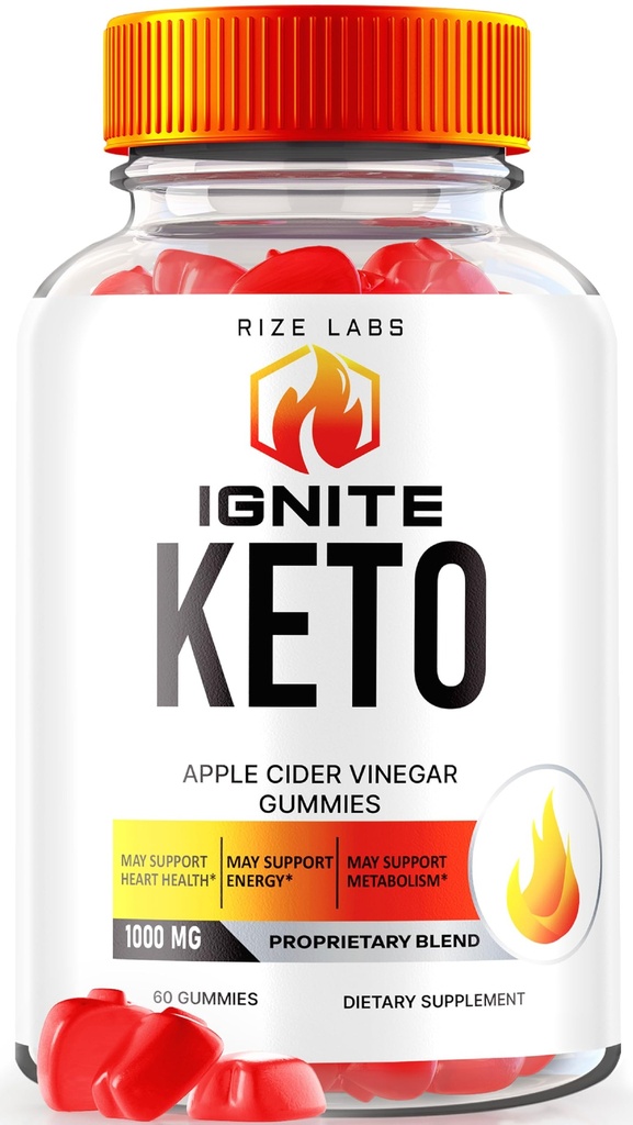les laboratoires de taille Ignite Keto ACV Gummies pour la perte de poids avancée, Keto Ignite Supplément (60 Gummies)