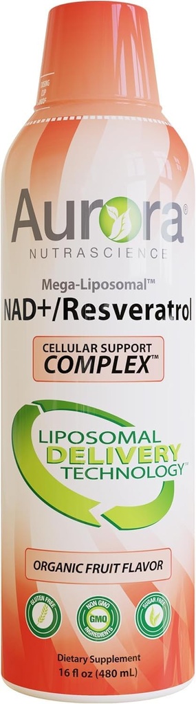 Vida Lifescience Liposomal NAD+ Liquid Supplement met Resveratrol 