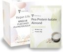 TRYALL Plant Based Pea Protein Powder Isolaat (20 g eiwit) Travel Sachets (Amandelmelk, 10 verpakkingen)