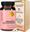 Future Kind Vegan Prenatale Vitamine met DHA & L-methylfolaat in glazen fles - Prenatale folaatsupplement voor vrouwen met vitamine D & E, ijzer & Biotine - Glutenvrije, niet-GMO (60ct)