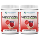 Cardio Complete - Supplément en poudre de soutien de santé cardiaque - 3-en-1 Booster à oxyde nitrique avec 5 000 L-arginine, 1 000 mg L-Citrulline, et Hawthorn Berry, 2 Pack