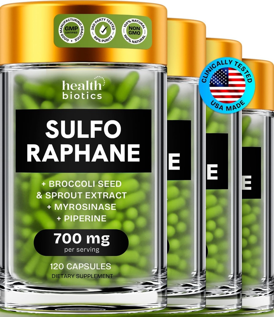 Sulforaphane Supplement Organic Broccoli Spruitjes 