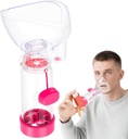 NESSI OTC Spacer Adulte avec Masque Spacer et Bouthpiece Spacer (Pink)