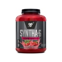 BSN SYNTHA-6 poudre de protéines EDGE, avec lactosérum hydrolysé, caséine micellaire, Isolation de protéines de lait, faible sucre, 24g de protéines, fraise, 48 portions