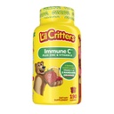 L'il Critters Kids Immune C Gummy Supplement met vitamine C, zink en vitamine D3 voor Immune Support, 190 ct (95-190 dagen levering), 4 heerlijke smaken uit Amerika