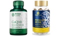 Prime Code CoQ10 250mg met Magnesium Glycinaat en Vitamine E, Psyllium Husk Capsules met Magnesium Citroen en Vitamine C