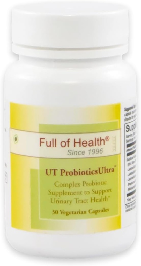 UT ProbioticsUltra [30 capsules de légumes] – Complexe probiotique ultra-résistant (52,5 milliards d'UCF)