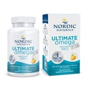 Nordic Naturals Ultimate Omega Xtra, Lemon Flavor - 60 Zachte Gels - 1480 mg Omega-3 + 1000 IE Vitamine D3 - EPA & DHA - Hersenen, Hart, & Immune Health - 30 porties