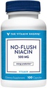 De Vitamine Shoppe No Flush Niacin 500MG, Ondersteunt Cholesterol niveaus al binnen het normale bereik, Ondersteunt Metabolisme en energieproductie, eenmaal daags (100 capsules)