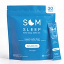 Som Slaap, Kalm Slaappoeder Drinkmix, 3mg Melatonine, Magnesium, Vitamine B6, L-Theanine & GABA 