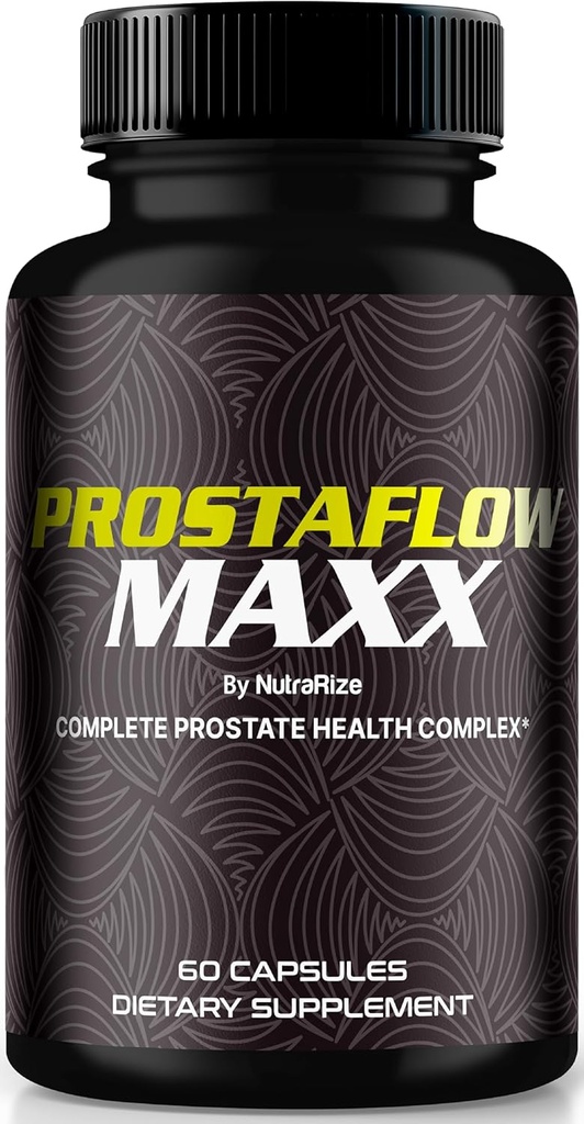 ProstaFlow Maxx Capsules, ProstaFlow Max Prostate Support Supplement, All-Natural Supplement for Control, Advanced Pillen for Energy, Prosta Flow Maxx Reviews (60 Capsules)