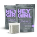 Hey Fille Sleep Tea - Natural Herbal Bedtime Tea Bags with Camomile, Passion Flower, Valerian Root, Lemon Baume - Calmer, Relaxing Adultes Sleepy Night Time Tea - Cadeaux de relaxation pour les femmes 2 packs