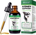 Soutien du rein pour les chiens - Supplément de soutien du rein, soutien de la fonction immunitaire, urinaire et rénale, supplément naturel à base de plantes (2 Fl Oz)