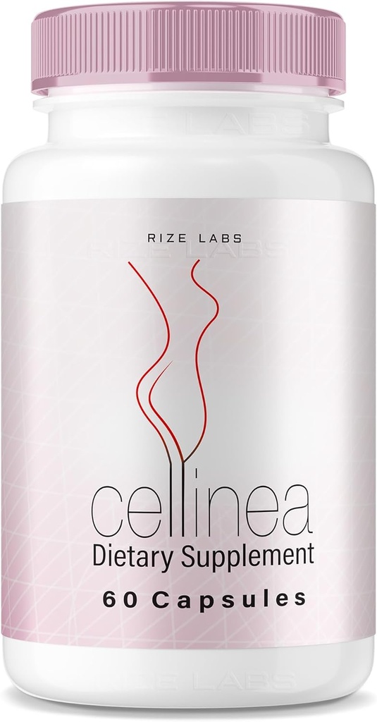 Cellinea - Cellinea Pillen, Cellinea Capsules voor gezonde huid, Cellinea Boost huid Hydratatie, Cellinea All-Natural Dietary Supplement, Cellinea Reviews (60 Capsules)