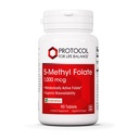 PROTOCOL VOOR DE LEVENSBALANS 5-methylfolaat 1000 mcg - Superior Methylfolaat Biobeschikbaarheid - voor hersenondersteuning - Folaatsupplement voor vrouwen en mannen - Kosher & Vegan - 90 Tabs