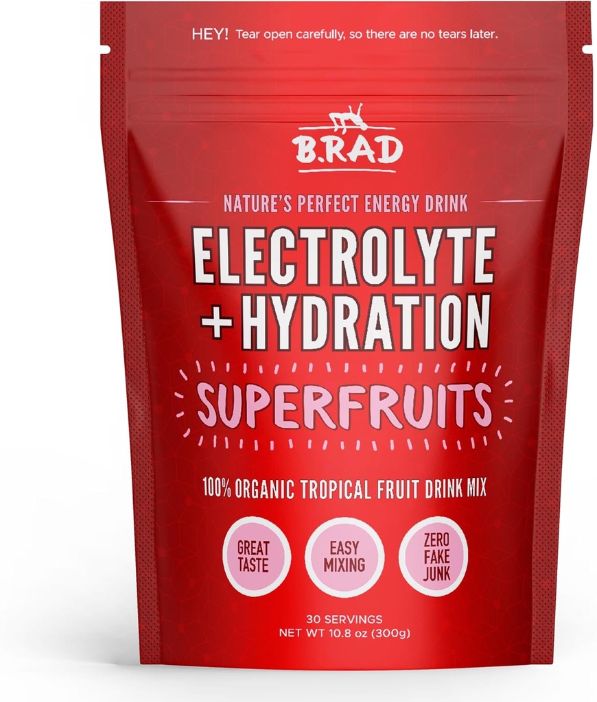 B.rad Superfruit Hydration & Electrolyte Beverage 