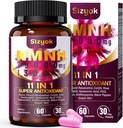 NMNH Supplement (Dihydronicotinamide Mononucleotide) 600mg,NAD Supplement met Resveratrol, CoQ10, Biotine & Hyaluronzuur 
