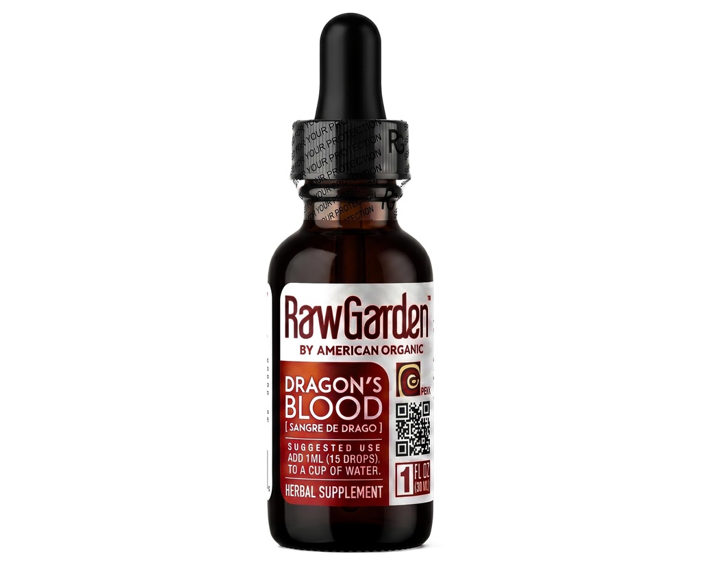 Raw Garden Dragon's Blood Original,100% Peruvian 1 Oz Concentrate, Sangre De Drago, Sangre De Grado. This is a Natural Product, Evaporation or Dry Appearance May Occur Naturally Over time).