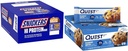 SNICKERS Hi Protein Peanut Caramel Bars 24.12oz Box 12 Count & Quest Blueberry Muffin Proteïne Bars 12 Tellen