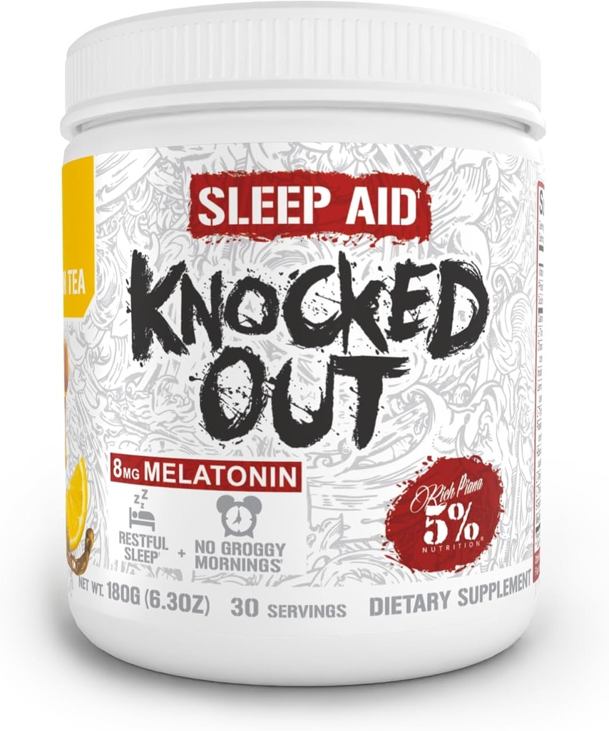 5% Voeding Rijke Piana Knocked Out Natural Slaaphulp Poeder 
